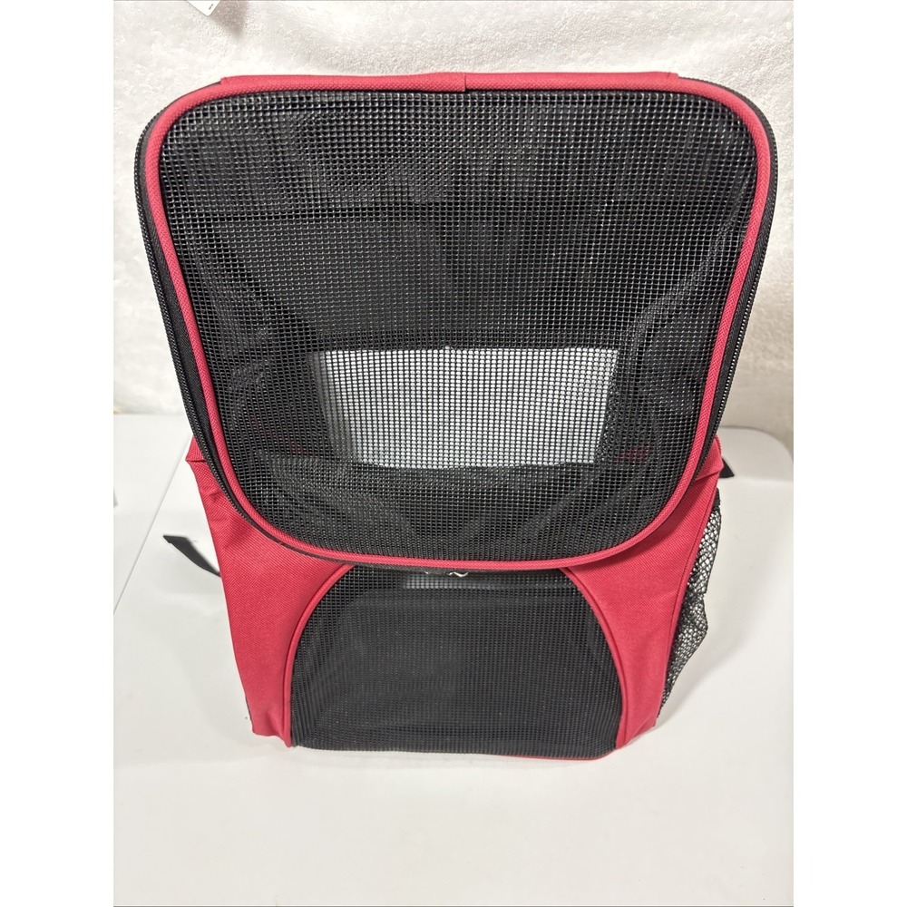 PetAmi Premium X Small Pet Backpack Carrier Removable Sherpa Pad Safety Strap